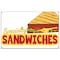 Signmission Specialty Sandwiches Banner Heavy Duty 13 Oz Vinyl with Grommets B-60 Specialty Sandwiches - alternate 1